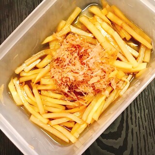 電子レンジで！筍の土佐煮　60円